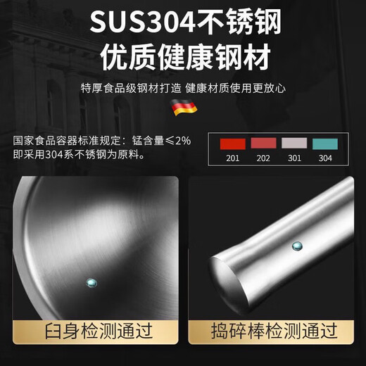 Huale Ji-grade 316 stainless steel solid garlic masher household grinding and mashing jar manual garlic masher 304 stainless steel-drum type