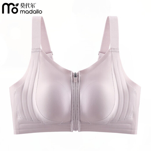 Modal zipper shaping all-inclusive bra showing breasts, narrowing secondary breasts, lifting anti-sagging vest style sports shock-proof bra, liquid foundation skin color M BCD through cup, recommended 80-105Jin Jin equals 0.5kg