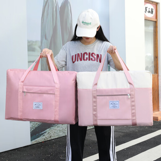 界末多功能旅行包大容量防水行李袋收纳袋出行开学收纳包整理衣服棉被 特大号绿色【适合装棉被搬家】