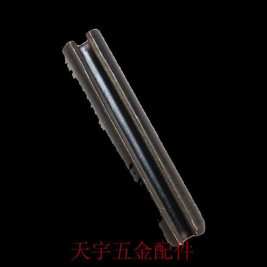 CLCEY65Mn manganese steel elastic pin cotter pin spring pin hollow cylindrical pin positioning pin hollow plug 2 points 5*4500 pcs
