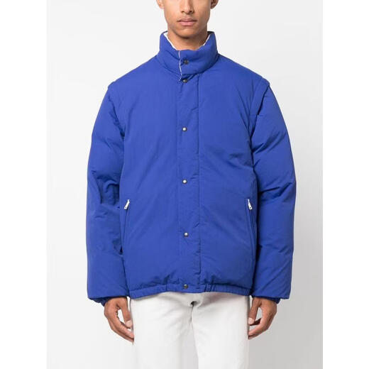 Gucci (GUCCI) men's jacket cold-proof and warm thickened winter outdoor down jacket casual blue one size | IT48