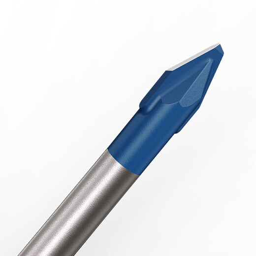 Bosch (BOSCH) original tile drill bit hexagonal handle hard glass eccentric drill bit Dr. Little Blue Arrow tile drilling bit 6.0*90mm
