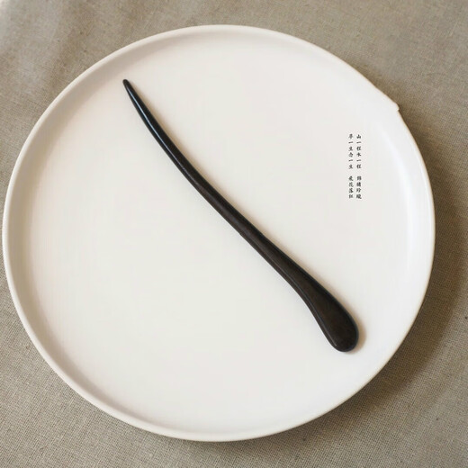 Meng Junchen handmade cheongsam, daily modern hairpin, green sandalwood imitation pearl, small fresh gardenia, green sandalwood plain hairpin