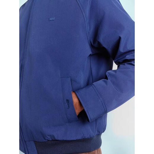 Levi's 26 new men's casual jacket warm windproof wick stand collar spring and autumn daily jacket casual navy one size | M