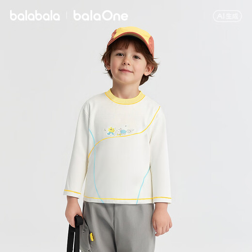 BalaOne children's clothing children's long-sleeved T-shirts for boys and girls 2026 spring and autumn wear versatile