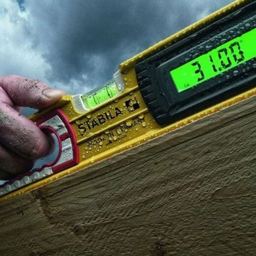 German digital display level STABILA electronic ruler 61cm to 183cm multi-size high precision length 183cm - with strong magnet