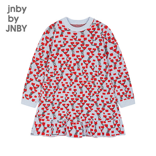 Jnby by JNBYjnby by JNBY New Jiangnan Buyi Children's Dress 26 Spring Girls 1Q1G11600 407/Blue Mottled Color 120cm