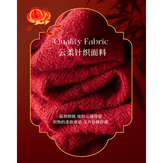 Demana Autumn and Winter Retro Style Love Button Lapel Sweater Puff Sleeve Slim Knitwear Women's High-Quality