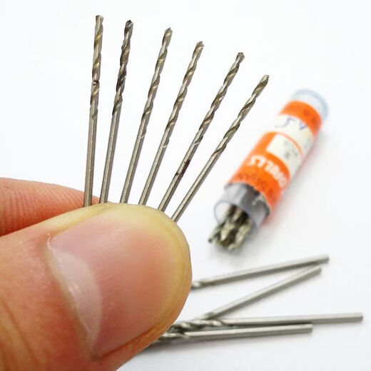 DAIEN Tools (DAIEN) Mini Twist Drill Wood Wenwan Walnut High-Speed Steel Expanding Drill Woodworking Plastic Straight Shank Drilling Electric Drill 1.8MM Ten Pieces