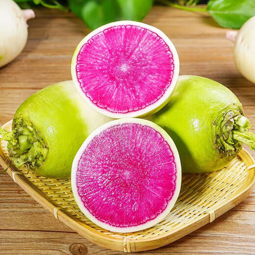 Jingdida Weifang Xinmei Fruit Radish net weight 5Jin Jin is equal to 0.5kg, single fruit 100g+, straight from the source