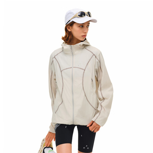 FPA water-repellent ultra-light Hassel line contrasting sports hooded thin jacket spring and autumn new outdoor casual style jacket for men blue S