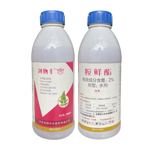Jianwufeng 2% ammonium ester growth regulator tomato growth regulation ammonium ester ammonium ester regulator pesticide genuine 1000g*12 bottles whole box discount save 20 yuan