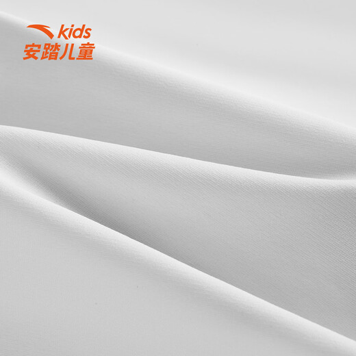 ANTA Children's Clothes Children's Dress for Girls 26th Summer New Skirt College Style Knitted Dress Pure White-1 130