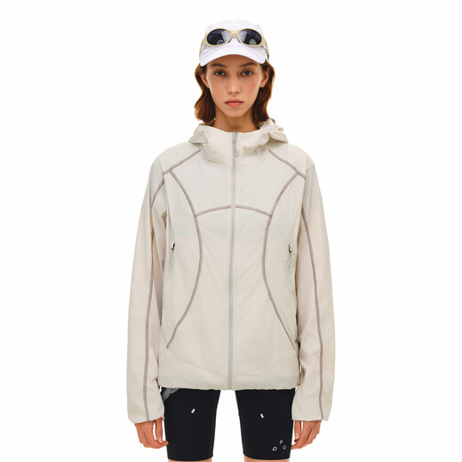 FPA water-repellent ultra-light Hassel line contrasting sports hooded thin jacket spring and autumn new outdoor casual style jacket for men blue S