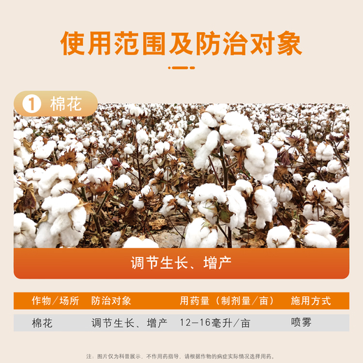 Guoguang Guanding 250g/L methylphenidate mepiprofen to help cotton dwarf plants promote flowering and fruit setting manufacturer genuine 1L*1 bottle