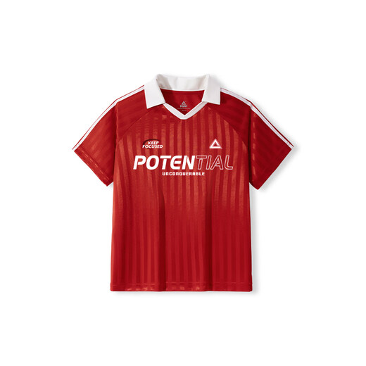 PEAK children's uniform style short-sleeved Polo shirt dark green 120