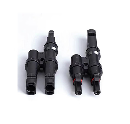 MC4 photovoltaic male and female plug mc4 connector waterproof IP67 solar module photovoltaic panel connector connector T type one point 2