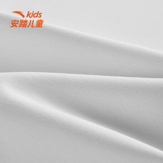 ANTA Children's Clothes Children's Dress for Girls 26th Summer New Skirt College Style Knitted Dress Pure White-1 130