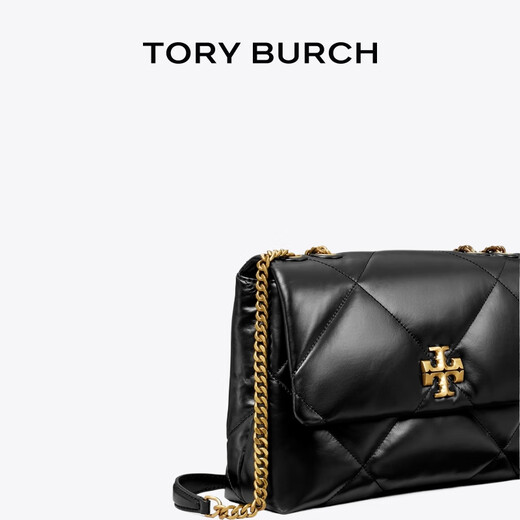 Tory Burch New Year's Gift KIRA Diamond Crossbody Quilted Shoulder Bag Women's Bag TB 154704 Black 001 OS