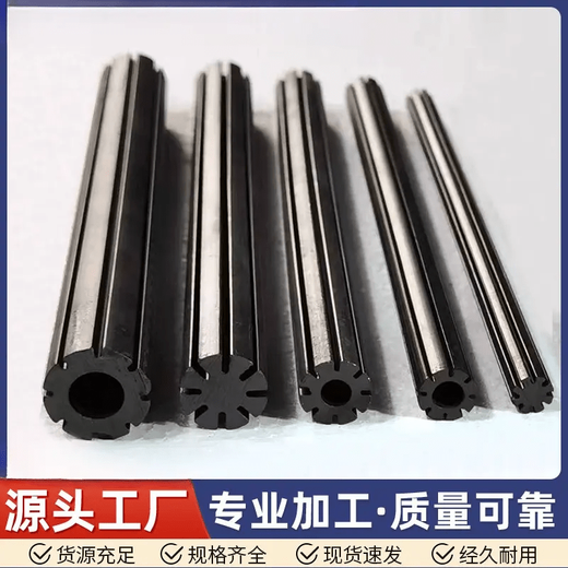 Ring-shaped plum blossom welding magnet hollow core high frequency welding plum blossom magnet rod ferrite welding pipe solid core magnet rod (5 pieces)_YY-05_plum blossom welding rod