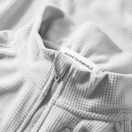 MARK FAIRWHALE Sudadera para hombre Camiseta de manga larga de primavera y otoño Camiseta holgada y transpirable deportiva informal con cuello alto y medio cárdigan para hombre