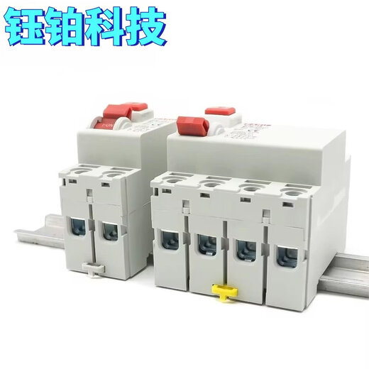 2P 4P Type A AC type AAC RCCB RCD ELCB residual current circuit breaker short circuit leakage protection EAL-18-2P-L-30mA-63A