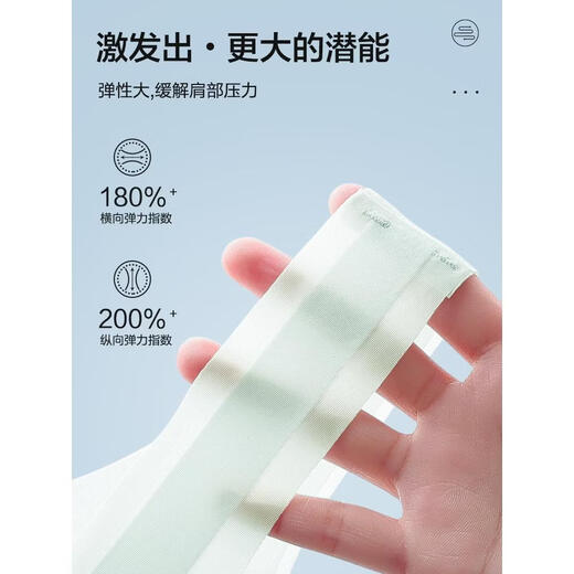 Hengyuanxiang Seamless Underwear Women's 2026 Summer Thin Breathable Ice Silk Cool Feel Bra Soft Support Beautiful Back Anti-Sagging Bra Water Mist Blue M (90-105Jin Jin equals 0.5kg 32170BC 3475ABC)