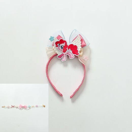 G.duck Lolita Princess Dress Girls Spring Autumn Summer Children's Dress Fashionable Cute Girl Birthday Gift Puff Skirt Pony Headdress + Necklace (Not shipped if purchased alone) 100