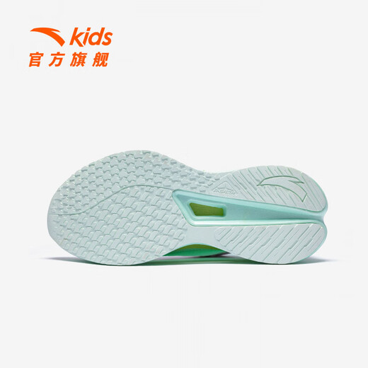 Anta Children's Sports Shoes Chai Feng 8 Running Shoes Universal Big Children's Shoes 26 Summer Breathable Knob Buttons Shopping Mall Same Style Men Anta White/Xichen Green-1 32