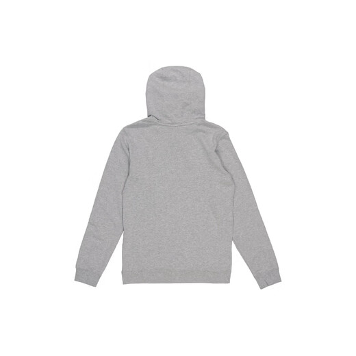 NIKE solid color sports casual pullover hooded sweatshirt for men gray gray M