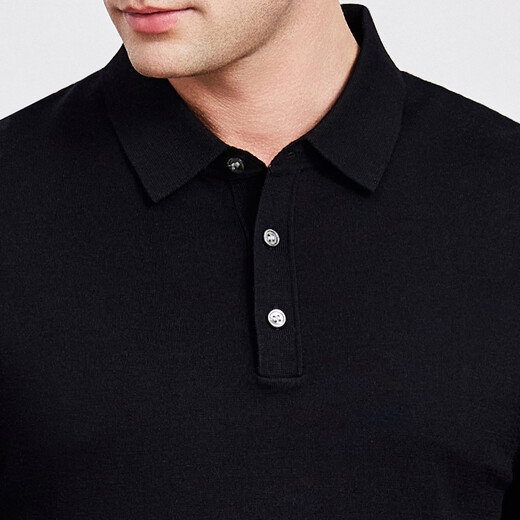 Loz 100% worsted sheep wool 2026 new summer short-sleeved wool T-shirt skin-friendly and soft casual sweater