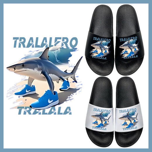 Foreign classics of mountains and seas new cartoon indoor boys summer soft-soled children's slippers non-slip boys home flip flops classics of mountains and seas collection 2-white 37.5 240mm one size too small