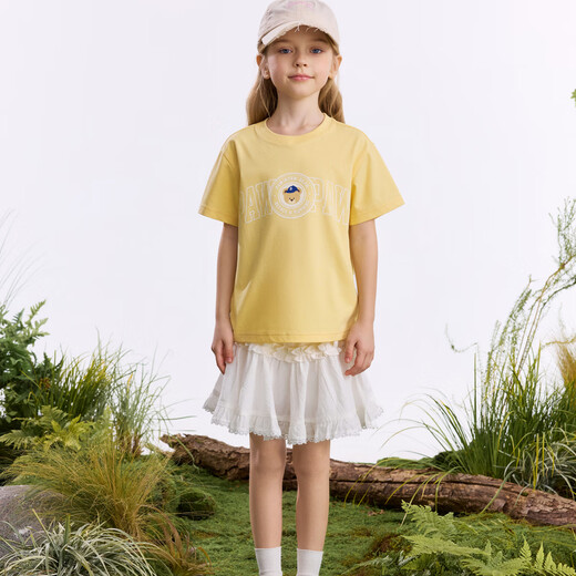 PawinPaw cartoon bear children's clothing 26 summer new short-sleeved T-shirt for boys and girls