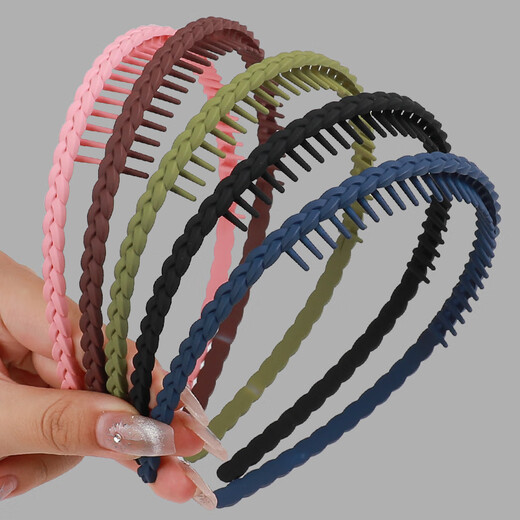 Black Hairpins for Women 2024 New Face Washing Hairbands Women's Face Washing Special Pressing Hairbands Headbands Broken Hairpins Headbands Hair Bundles 1# Classic Black 95% of customers bought this)