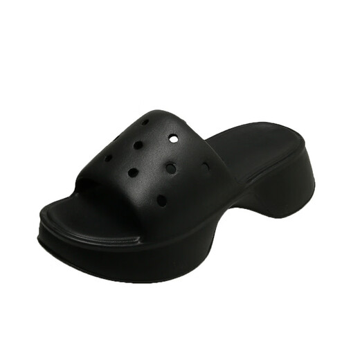 Trendy brand slippers for women summer outer wear 2023 internet celebrity niche style one-word thick-soled sandals white 35/36