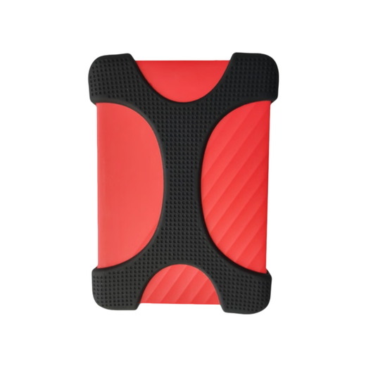 希捷2.5寸移动硬盘保护套通用X型硅胶套防震防滑 黑色