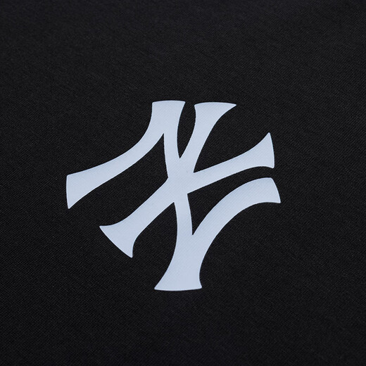 MLB official children's short-sleeved college style men's and women's summer children's retro T-shirt retro top 7ATSB3563 New York Yankees/Black 160 80