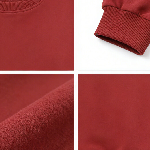 Playboy (PLAYBOY) Plus Size Men's Clothing 2026 Spring and Autumn New Style Sweaters Round Neck Loose Plus Size Plus Size Fat Men's Versatile Bottoming Shirt Beige 4XL Recommended 160-180 Jin Jin equals 0.5 kg