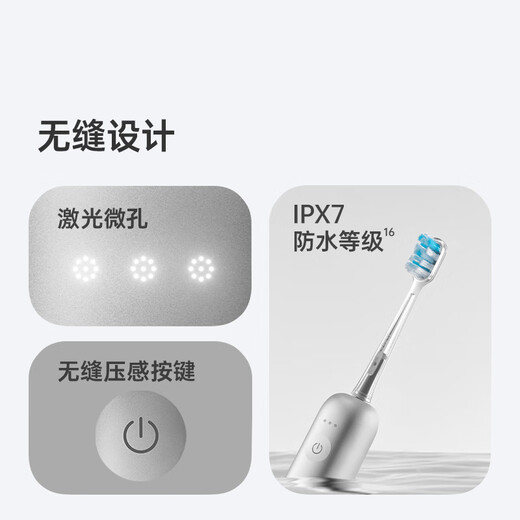 Leifen Leifen generación barrido vibración cepillo de dientes eléctrico adulto pareja regalo para novio y novia regalo de cumpleaños Leifen limpieza profunda protección de encías ligero cepillo de dientes portátil rosa