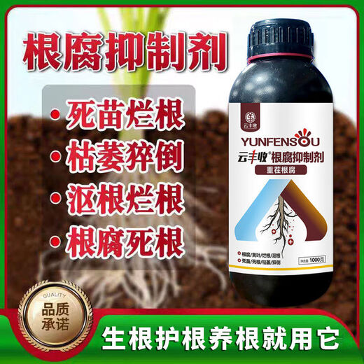Yunfeng harvest root rot agent, root rot, leaf rot, rhizome base rot, dead tree rooting and activated soil, factory direct sale, 2 bottles with measuring cup to support trial