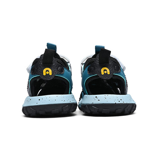 ABC KIDS Children's Shoes 2026 Spring New Baotou Sandals Sports Beach Shoes Hollow Casual Shoes Black Blue 30