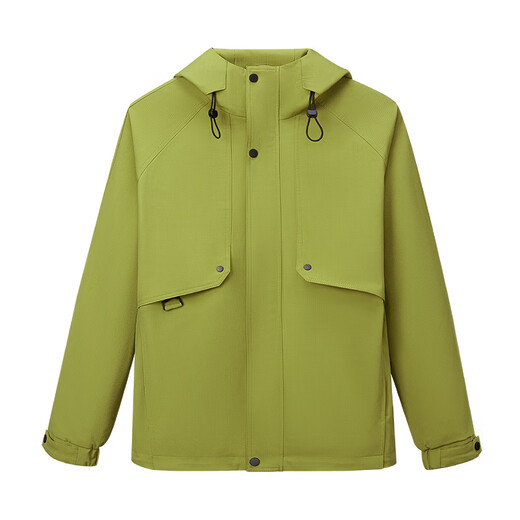 Heilan House (HLA) jacket men's 26 spring new style Zeng Shunxi's same style comfortable hooded casual crisp top men's jacket medium green 11 S /165 recommended 57~62kg