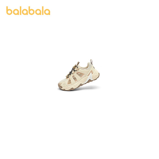 BALABALA balaOne children's shoes, children's sandals, boys' and girls' sports shoes, 2026 summer new outdoor shoes, off-white 10302 33 (foot length 20.3-20.7/inner length 21.6)