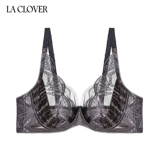 Aimer Langkawen Condensation Heart Series 4/4 Thin Cup Bra LC13WK1 Gray 5M0 75B