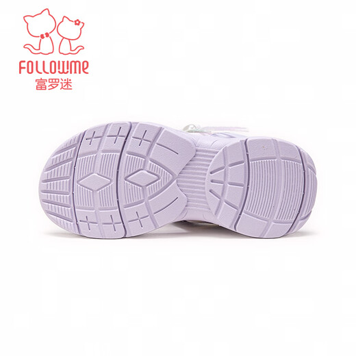 Fuluo Mi Girls Sandals Summer New Comfortable Casual Beach Shoes Little Girls Soft Sole Anti-Slip Sports Sandals Purple 31