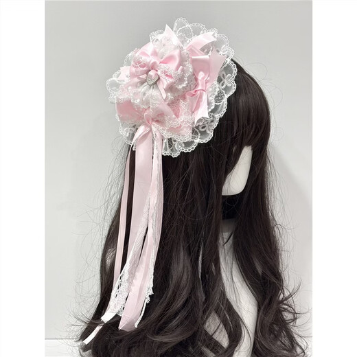 Beast Spring Cat Tart original handmade blue top hat with holy g gorgeous Lolita small things sweet and versatile hair accessories bow light blue top hat in stock