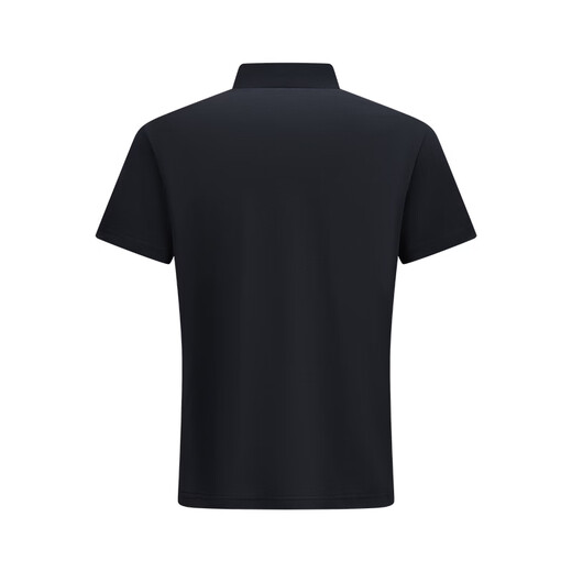 Navigare Italian small sailing polo shirt men's lapel short-sleeved T-shirt 2026 summer new quick-drying cool T-shirt rock black 2XL