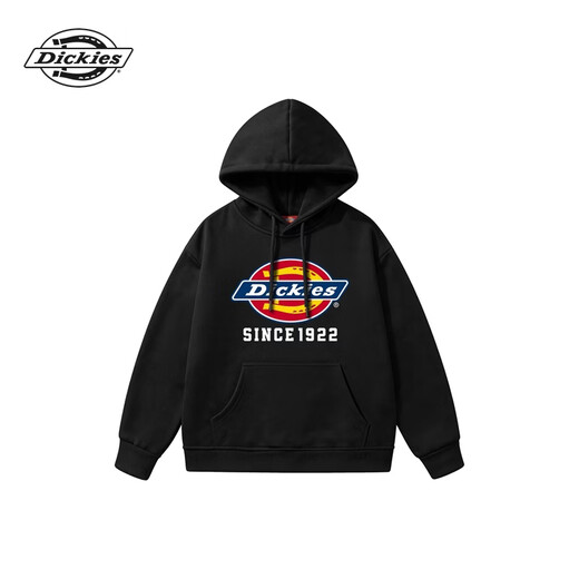 Dickies hooded sweatshirt men's couple's spring and autumn new long-sleeved trendy casual all-match pullover men's tops