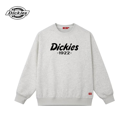 Dickies sweatshirt men's spring and autumn cotton round neck pullover hooded casual long-sleeved top trendy versatile pullover