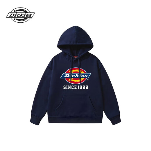 Dickies hooded sweatshirt men's couple's spring and autumn new long-sleeved trendy casual all-match pullover men's tops
